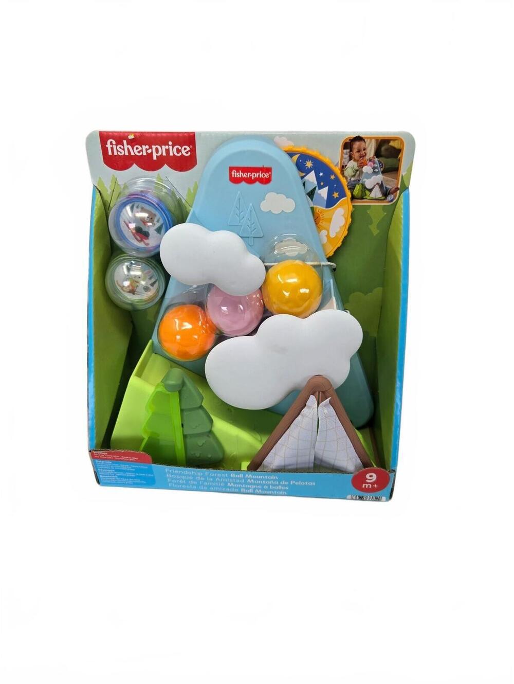 Fisher-Price Roll & Rattle Cloud Toy - Picture 2 of 4